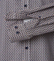 CASAMODA Langarmhemd Casual Fit Rot/Grau/Hellblau/Dunkelgrün/Dunkelgrau