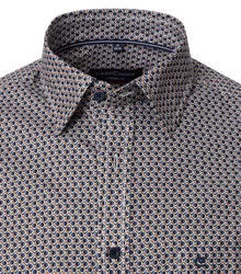 CASAMODA Langarmhemd Casual Fit Rot/Grau/Hellblau/Dunkelgrün/Dunkelgrau
