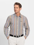 Witt Funktionshemd Langarmhemd Mischfarben/Beige/Rot/Braun
