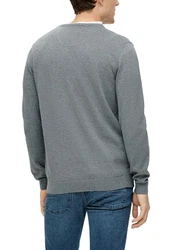 s.Oliver Pullover Grau/Hellgrau/Dunkelgrau