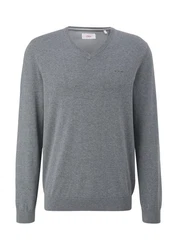 s.Oliver Pullover Grau/Hellgrau/Dunkelgrau
