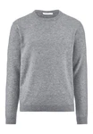Hessnatur Strickpullover Grau/Hellgrau/Dunkelgrau