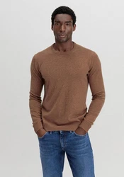 Hessnatur Strickpullover Braun