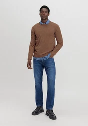 Hessnatur Strickpullover Braun