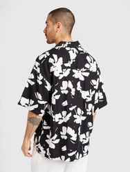JACK & JONES Hemd FARO schwarz/weiß
