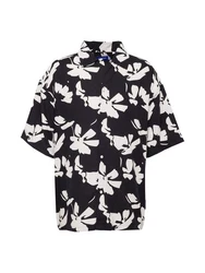 JACK & JONES Hemd FARO schwarz/weiß