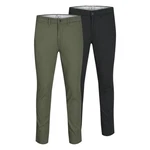 Jack & Jones Chinohose JJIMacro JJDave Khaki/Dunkelgrün