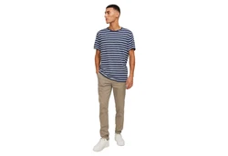 Jack & Jones Chinohose JJIMacro JJDave Khaki/Beige/Hellblau