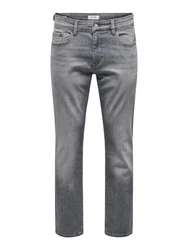 Only & Sons Jeans 'Weft' Hellgrau/Grau/Dunkelgrau