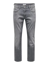 Only & Sons Jeans 'Weft' Hellgrau/Grau/Dunkelgrau
