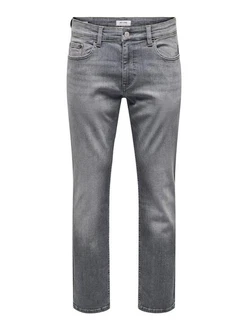 Only & Sons Jeans 'Weft' Hellgrau/Grau/Dunkelgrau