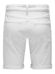 ONLY & SONS Jeansshorts Ply Life weiß