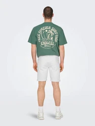 ONLY & SONS Jeansshorts Ply Life weiß
