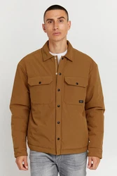 BLEND Übergangsjacke braun/schwarz/weiß