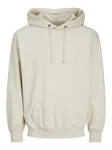 Jack & Jones Sweatshirt JJECharge Khaki/Beige/Braun/Weiß