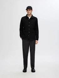 SELECTED HOMME Bügelfaltenhose SLHLEROY Dunkelblau/Blau/Hellblau/Dunkelgrau