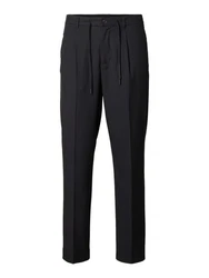 SELECTED HOMME Bügelfaltenhose SLHLEROY Dunkelblau/Blau/Hellblau/Dunkelgrau