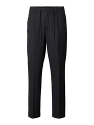 SELECTED HOMME Bügelfaltenhose SLHLEROY Dunkelblau/Blau/Hellblau/Dunkelgrau