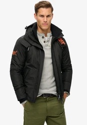 Superdry Outdoorjacke Hooded Mtn Windbreaker Jacket schwarz