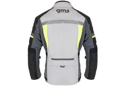 gms Motorradjacke Everest 3in1 Tourjacke grau / schwarz / gelb