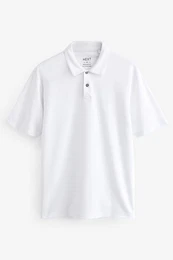 Poloshirt Strukturiertes Polo-Shirt (1-tlg)