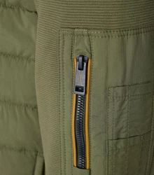CASAMODA Outdoorjacke Sweatjacke grün (336)