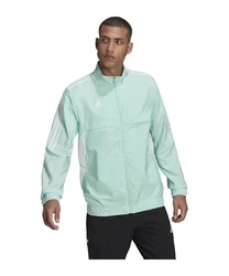 adidas Performance Sweatjacke Condivo 22 Präsentationsjacke Grün/Hellgrün/Türkis/Hellblau