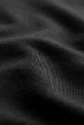 Next Kurzarmhemd Jerseyhemd im Relaxed Fit mit Kubakragen Schwarz