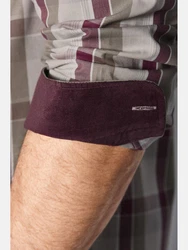 Babista Langarmhemd SOLIRESCO Rot/Dunkelrot/Braun/Bordeaux