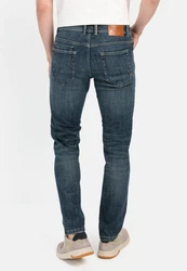 camel active 5-Pocket Jeans Regular Fit Dunkelblau/Blau/Hellblau