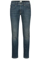 camel active 5-Pocket Jeans Regular Fit Dunkelblau/Blau/Hellblau