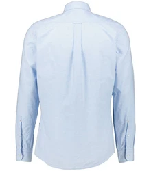 BOSS Langarmhemd Herren Hemd RICKERT_M Regular Fit Hellblau/Blau