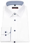 Redmond Businesshemd Modern Fit Style 241720110 Weiß/Rot/Creme