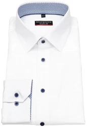 Redmond Businesshemd Modern Fit Style 241720110 Weiß/Rot/Creme