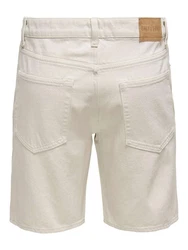 Only & Sons Shorts Edge white