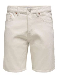 Only & Sons Shorts Edge white