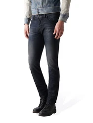 Diesel Straight Jeans Belther 0842Q Dunkelblau/Blau