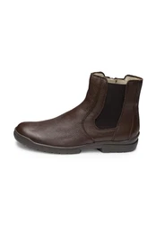 Vitaform Herrenschuhe Stiefelette Dunkelbraun/Braun