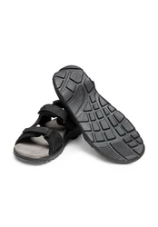 Vitaform Herrenschuhe Sandale Schwarz/Beige