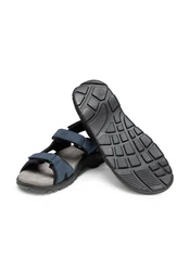 Vitaform Herrenschuhe Sandale Hellblau/Dunkelblau/Blau/Grau