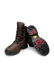 Vitaform Herrenschuhe Stiefel Dunkelbraun/Braun