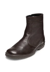 Vitaform Herrenschuhe Stiefelette Dunkelbraun/Braun