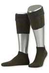 Lusana Trachtensocken Loferl L479 jgergrn/dunkelgrau/dunkelgrau/jgergrn (L479)