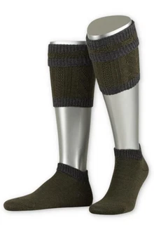 Lusana Trachtensocken Loferl L479 jgergrn/dunkelgrau/dunkelgrau/jgergrn (L479) Lusana Trachtensocken Loferl L479 jgergrn/dunkelgrau/dunkelgrau/jgergrn (L479)
