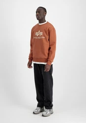 ALPHA INDUSTRIES Sweatshirt Orange/Braun/Rot