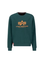 ALPHA INDUSTRIES Sweatshirt Dunkelgrün/Grün