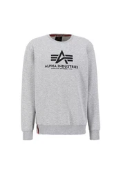 ALPHA INDUSTRIES Sweatshirt Hellgrau/Grau