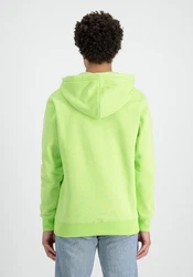 Alpha Industries Hoodie Basic Hoodie Small Logo Neonfarben/Grün