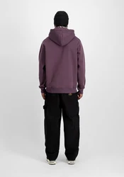 Alpha Industries Hoodie Basic Hoodie Small Logo Lila/Fliederfarben
