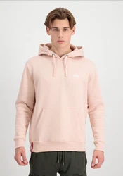 Alpha Industries Hoodie Basic Hoodie Small Logo Rosa
